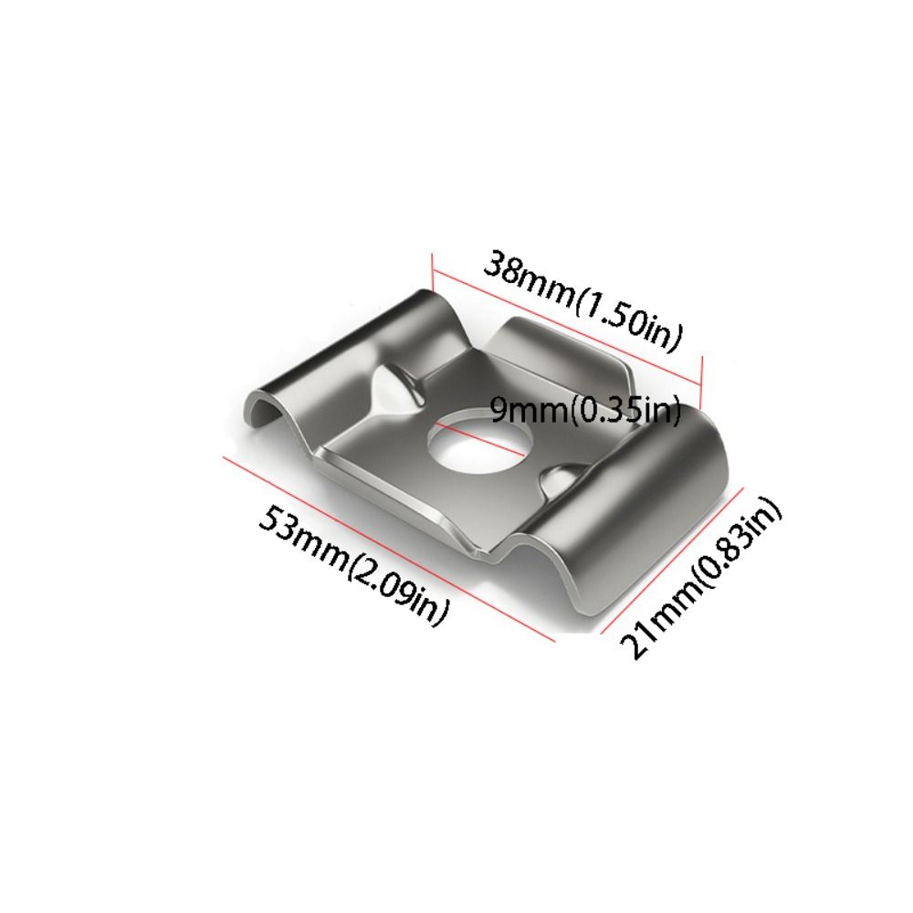 Bracket Holder Stainless Steel Material Fence Attachment Clamps Anti ...