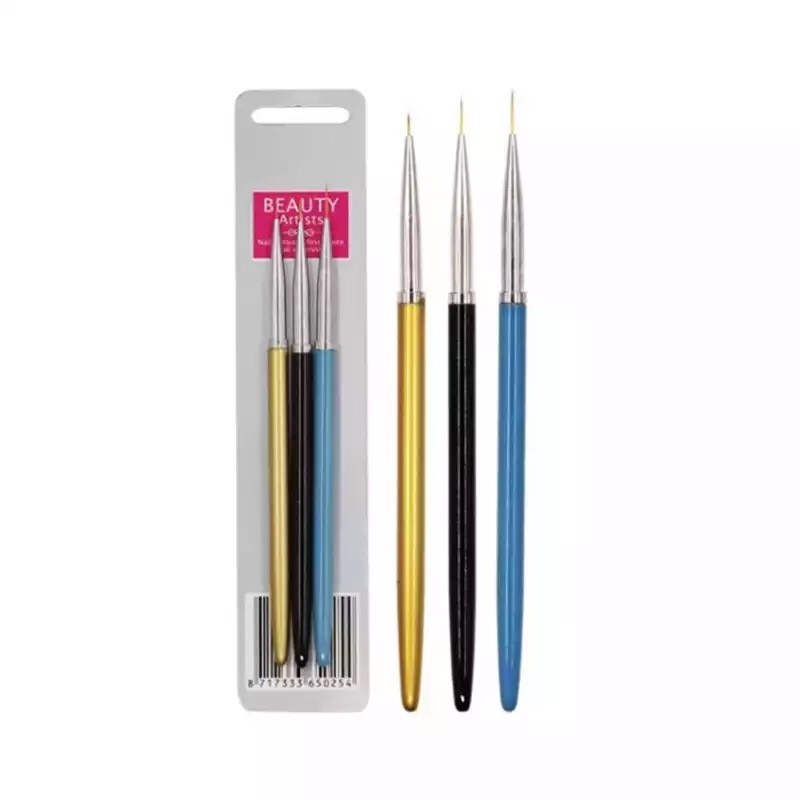 Set Cọ Râu Vẽ Nét 3 Cây - Sugar Nails