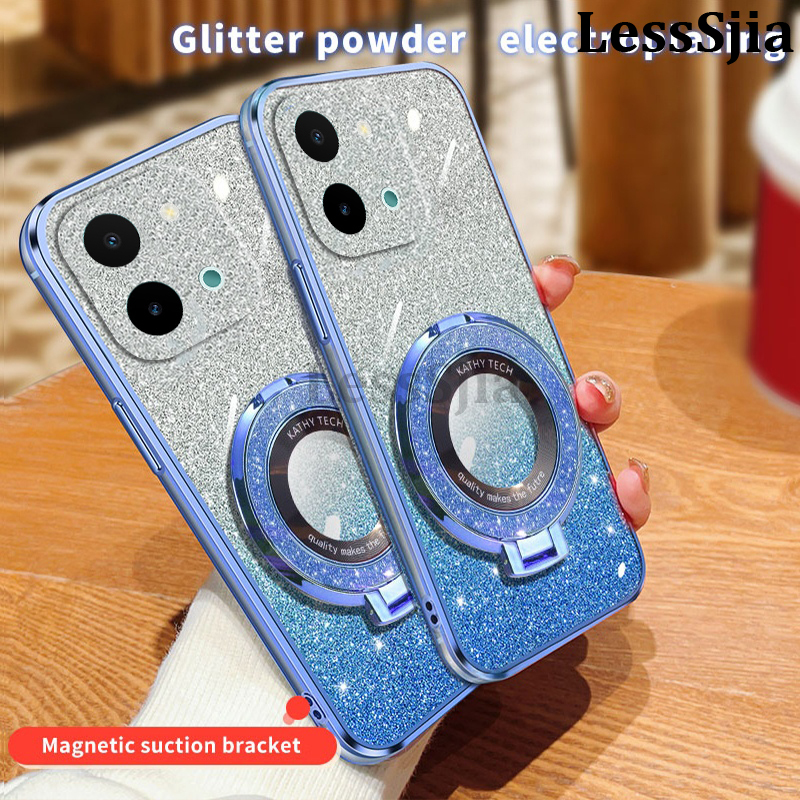 Phone%20cover%20vivo%20Y28%204G%20case%20Fashionable%20Frosted%20Silicone%20Soft%20Dustproof%20Bracket%20Adsorb%20For%20Vivo%20Y28%20cases%20-%20Image%202