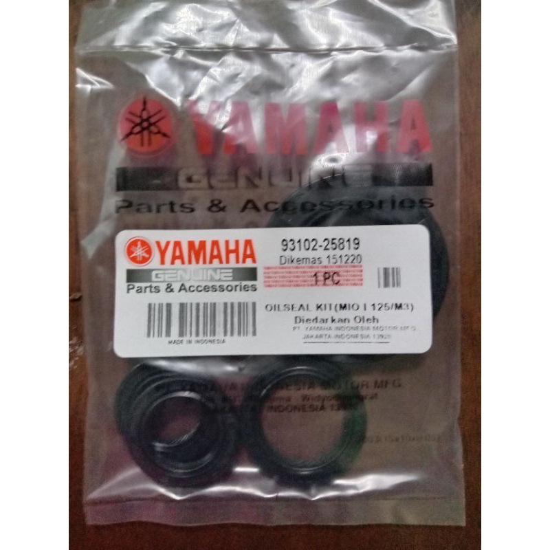 ♨Yamaha genuine(OIL SEAL KIT)for(MiO i125M3)no.93102-25819 1Set ...