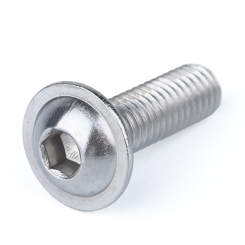 5/10/50Pcs M3 M4 M5 M6 Stainless Steel Hex Socket Button Head Screws with Loop Bolts