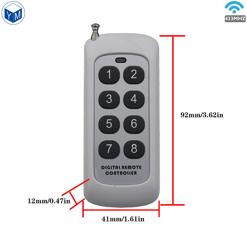 433%20Mhz%20Dc%203.6v%205v%2012v%2024v%201ch%20Led%20Lamp%20Controller%20Mini%20Relay%20Wireless%20Rf%20Remote%20Control%20Switch%20Power%20-%20Image%207