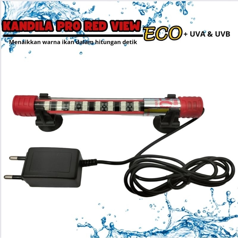 KANDILA PRO RED VIEW ECO 1000 Lampu Celup Led Tanning Aquarium Aquascape