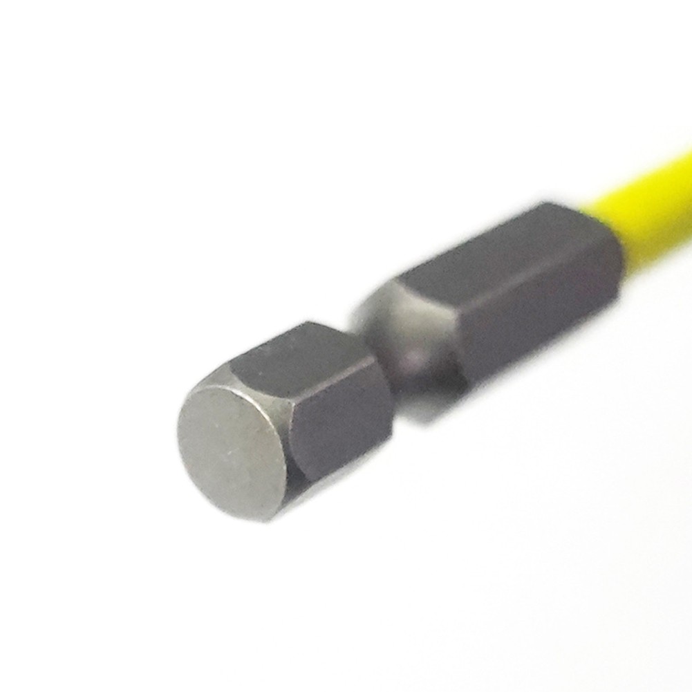 TOOLSOUT Efficient Cross Screwdriver Bit for Electricians FPH2 Yellow Silver Colors