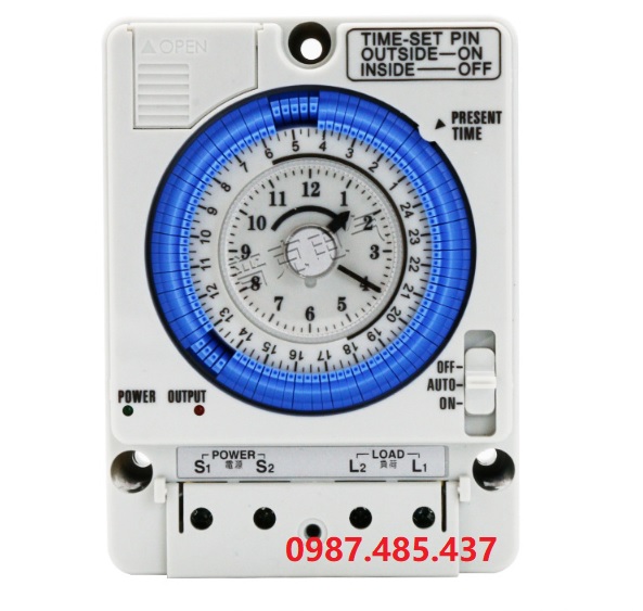 Công tắc hẹn giờ Camso TB35N - Timer hẹn giờ cơ dễ cài đặt