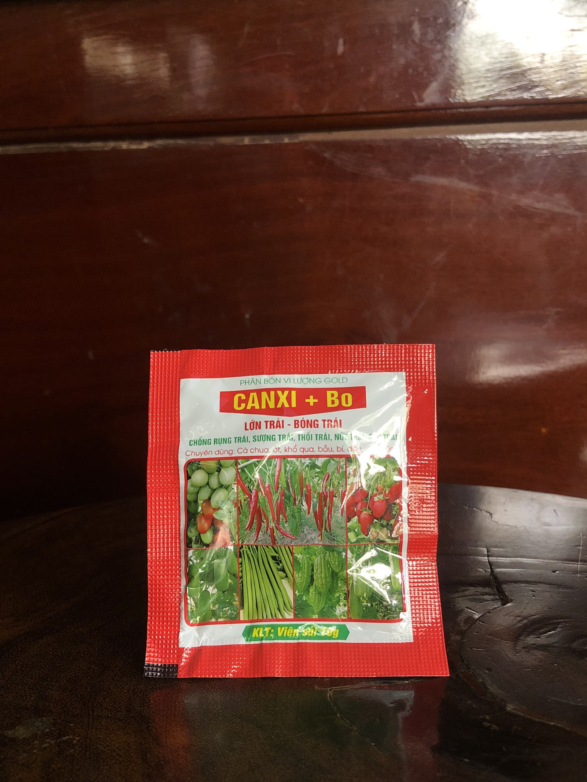 Canxi + Bo - 10gr ( dạng viên sủi) màu xanh