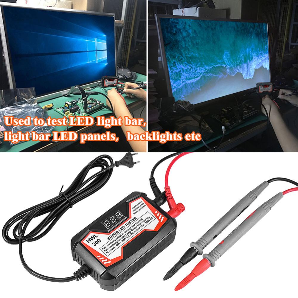 【Chất lượng hàng đầu】Máy kiểm tra dải đèn LED đèn nền TV Bộ kiểm thử điện dụng cụ đo Màn hình hiển thị kỹ thuật số đa năng dụng cụ kiểm tra hạt dây đèn LED 0-300V
