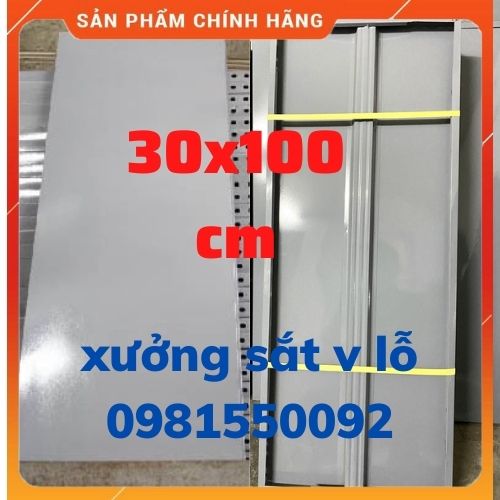 mâm kệ sắt v lỗ ( rộng 30cm x dài 60-80-100-120-150cm)