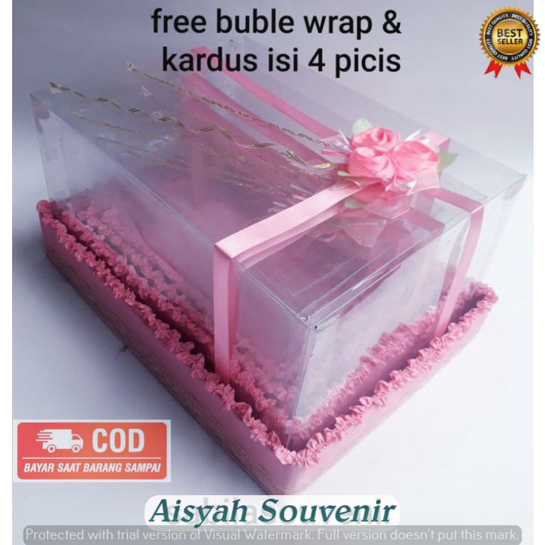 Pink Bubble Wrap Cake 