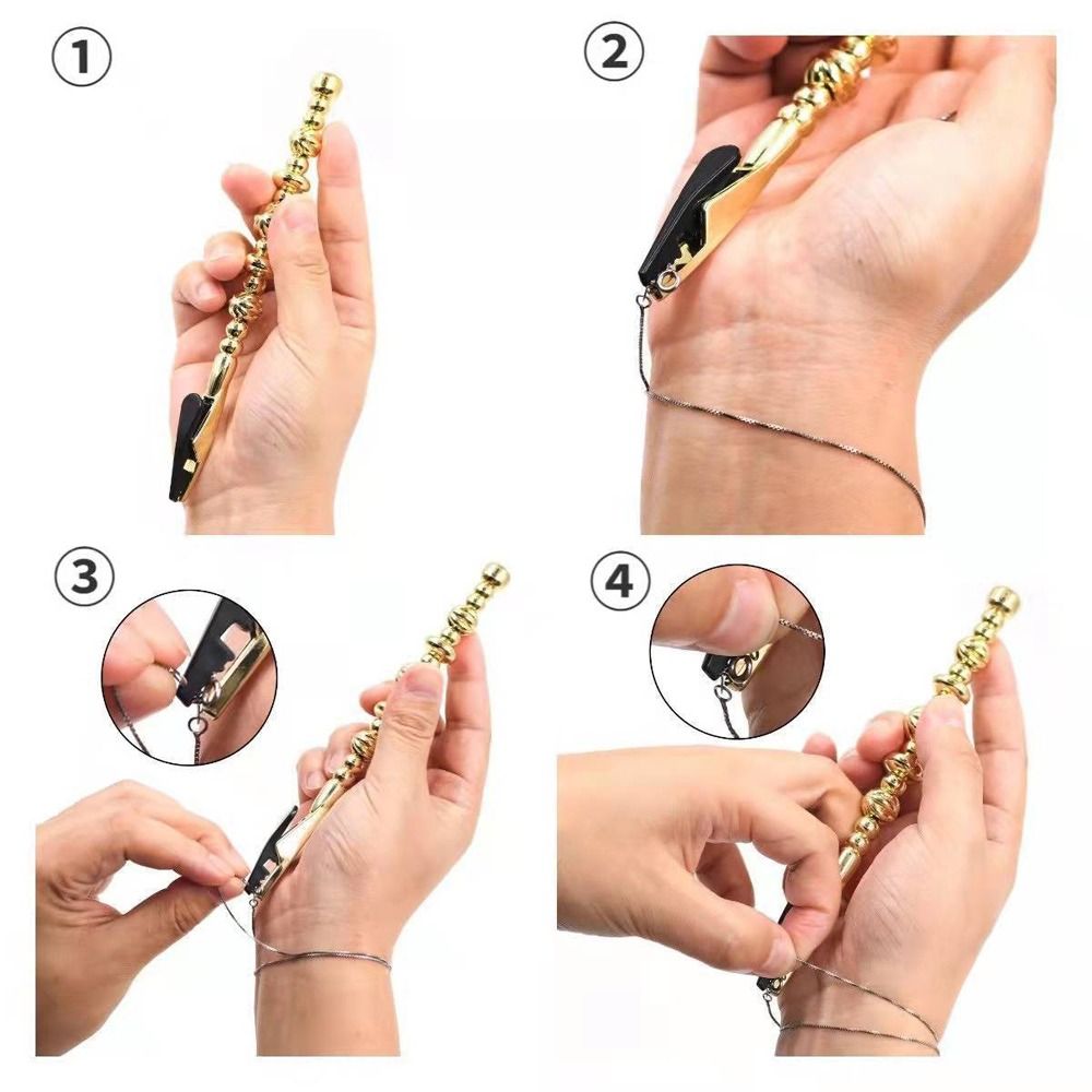 Bracelet Mate - Jewelry Helper - Bracelet Helper - Bracelet Fastener -  White or Pink