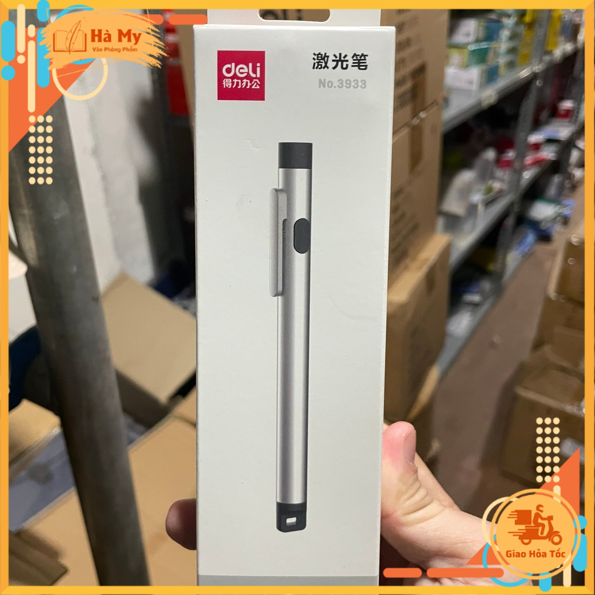 (1 Cây) Bút chỉ Laser Pointer Deli 3933