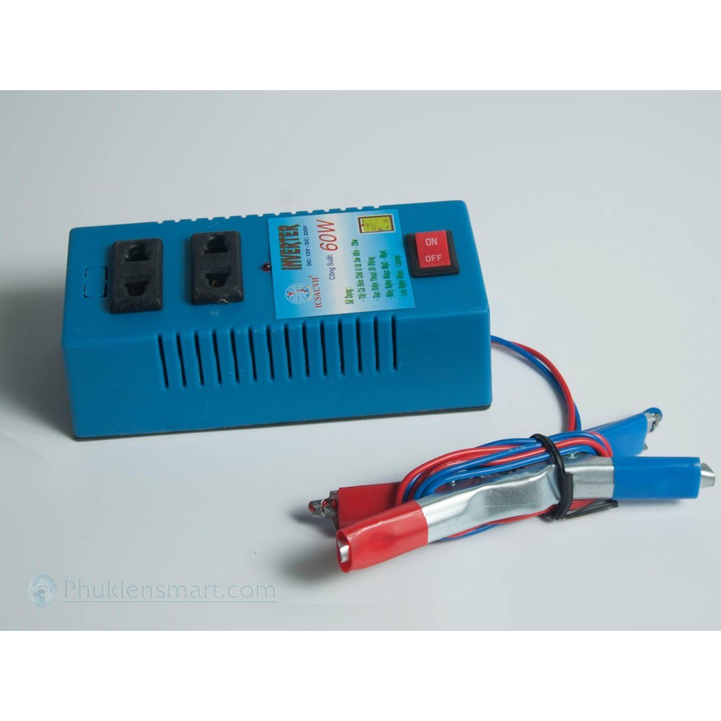 Bộ Đảo Điện 12V Ra 22OV Công Suất 60w