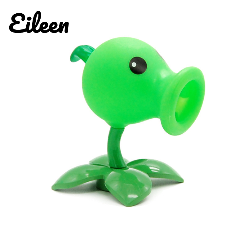 Plants Vs. Zombies Figure Toys Peashooter Gatling Pea Shooter Plastic