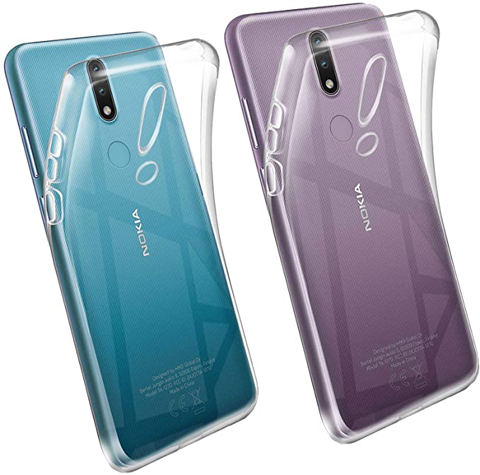 Ốp dẻo trong suốt cho Nokia 2.4 (Hàng loại A)
