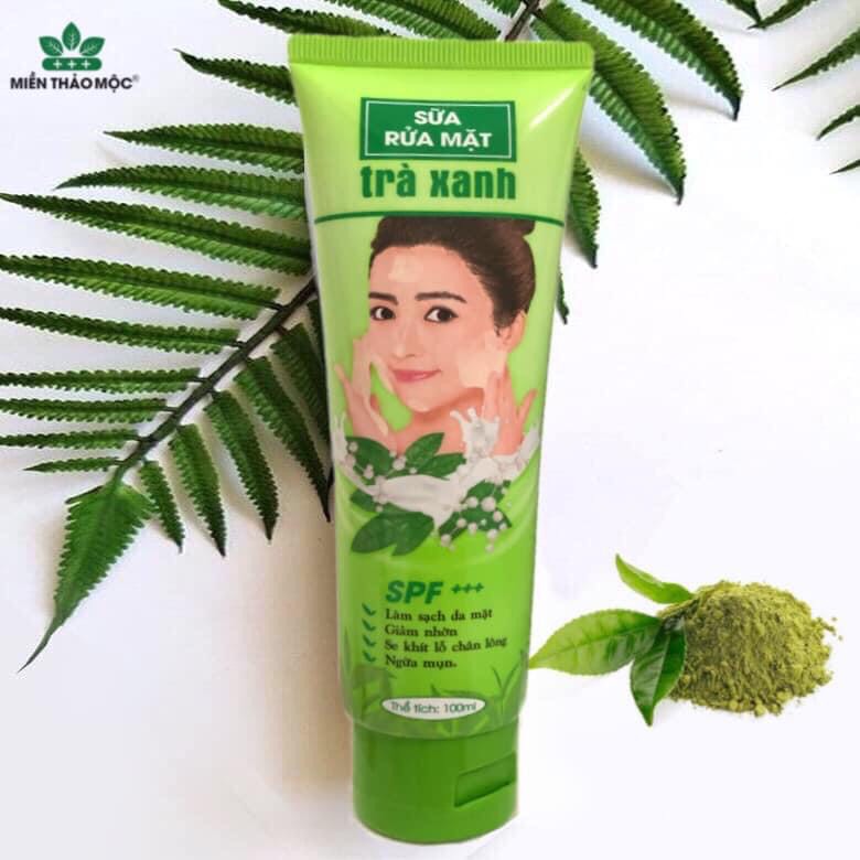[ Hàng Chính Hãng ] Sữa Rửa Mặt Trà Xanh - Miền Thảo Mộc - 100ml