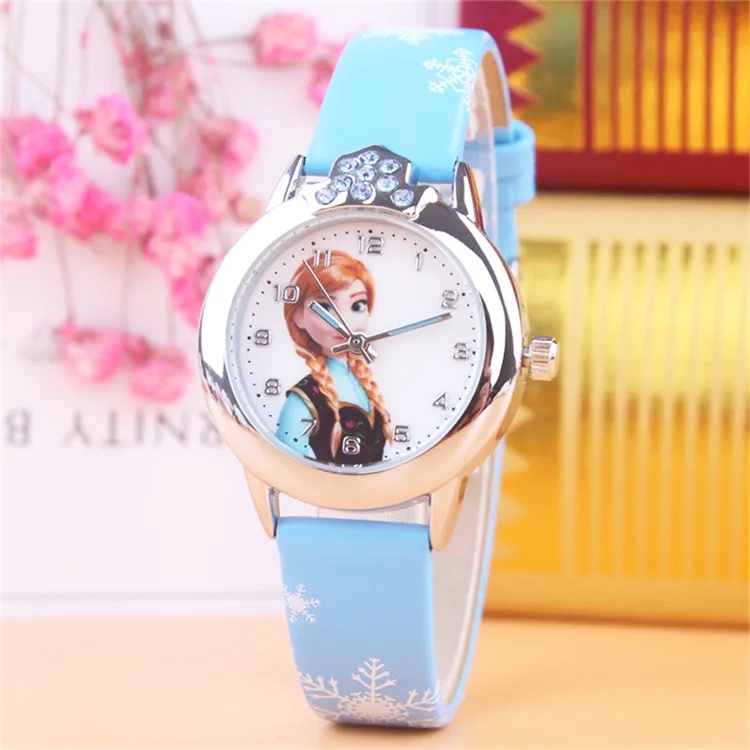 Đồng hồ Elsa & Anna cho bé gái