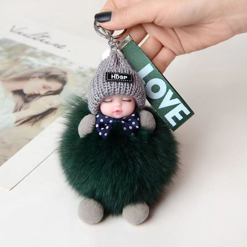 Sleeping%20Baby%20Keychain%20Cute%20Fluffy%20Plush%20Doll%20Keychains%20Women%20Girl%20Bags%20Pendant%20Cars%20Key%20Ring%20Backpack%20Decoration%20Gift%20CVFHHH%20-%20Image%204