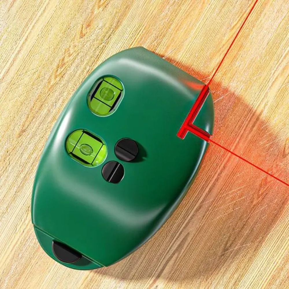 MAGIC Vertical Mouse Level Horizontal Line Infrared Right Angle Bubble Level Professional High Precision 2 Lines Levels Measure Device