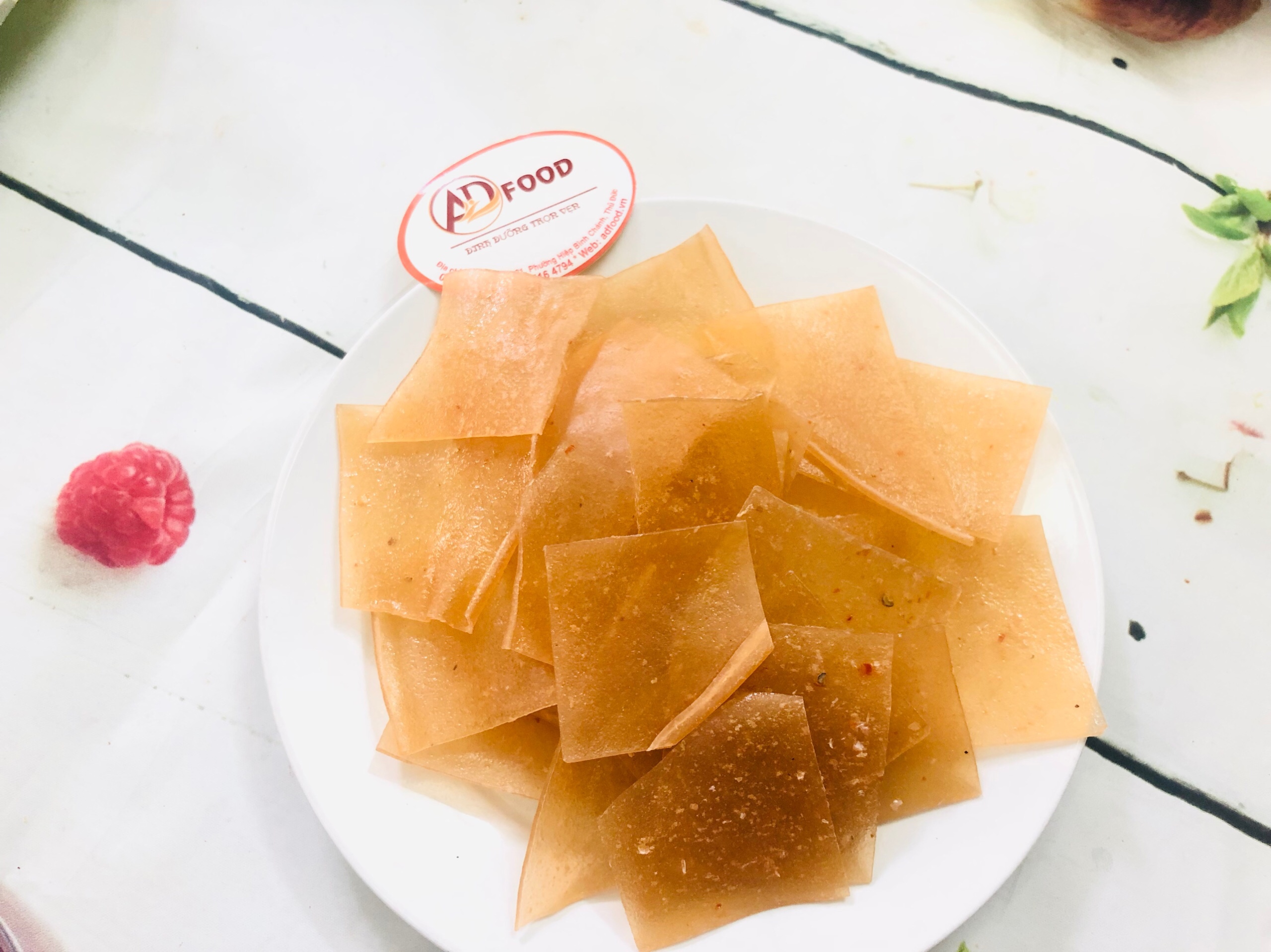 100g bánh phồng tôm miếng Vuông