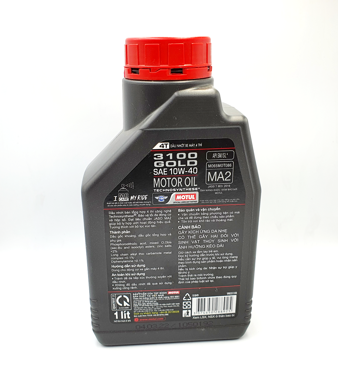 Nhớt xe số cao cấp Motul Gold 800ML