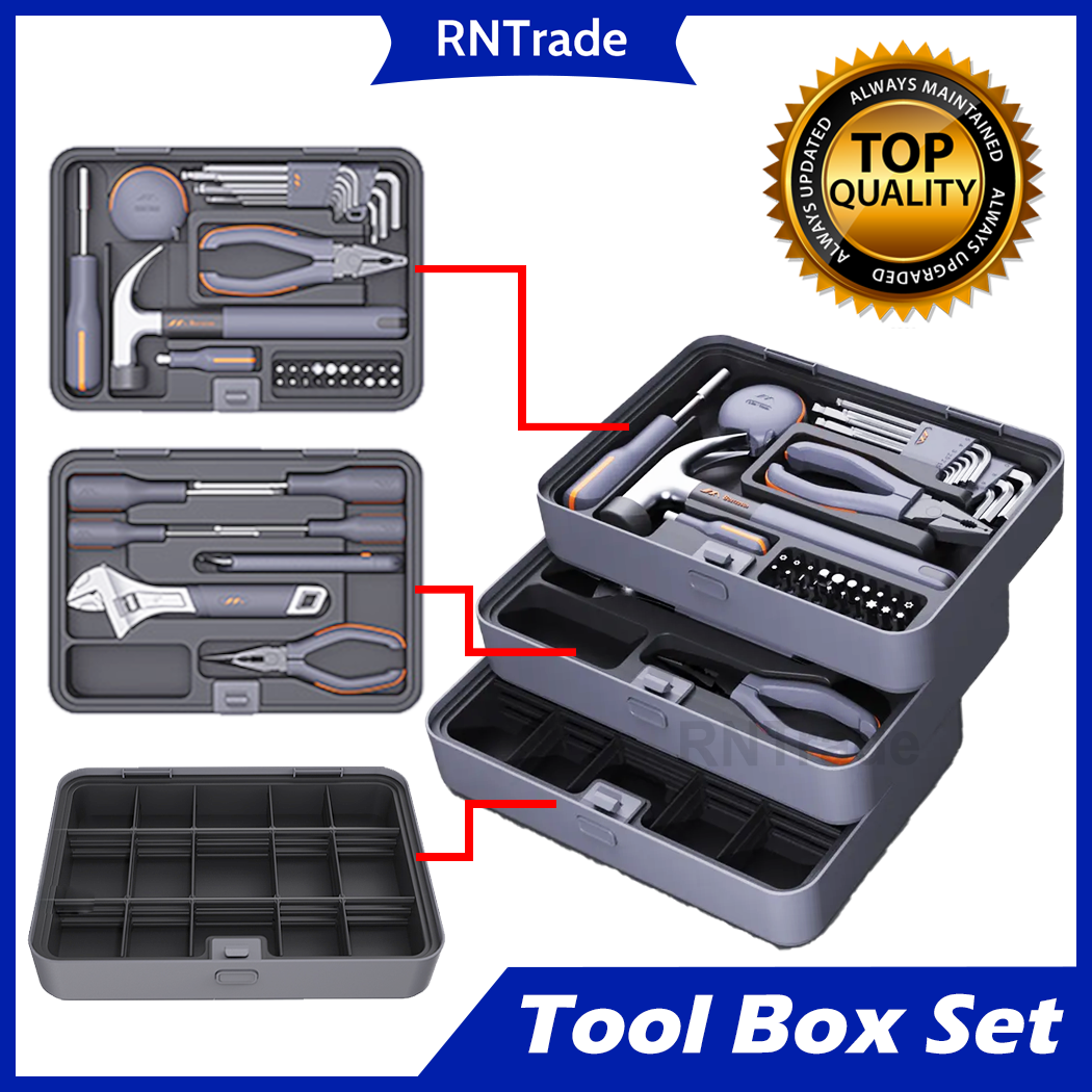 Youpin JIMI BOX X4ABCD Home Combination Tool Box Multi Set, 53 OFF