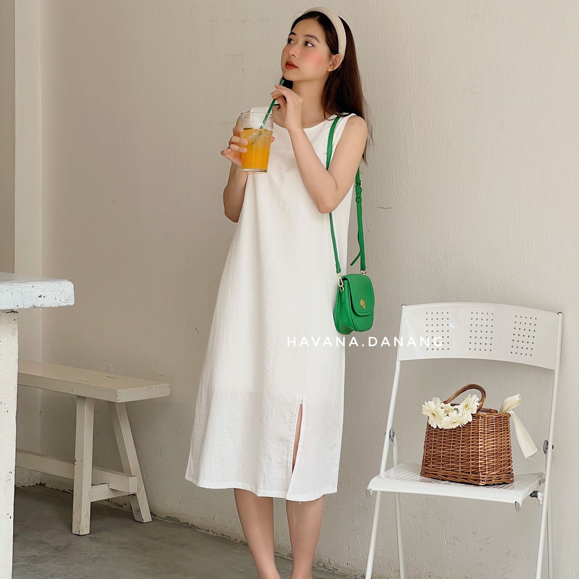 Đầm kiểu sát nách, đầm freesize 5 màu