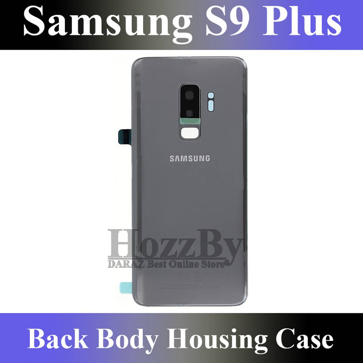 Samsung Galaxy S9 Plus Gray Back Casing Premium High Quality Body Casing Housing Back Door for Samsung Galaxy S9 Plus Gray. 