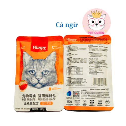 Pate Wanpy 80g | Pate tươi dinh dưỡng cho mèo