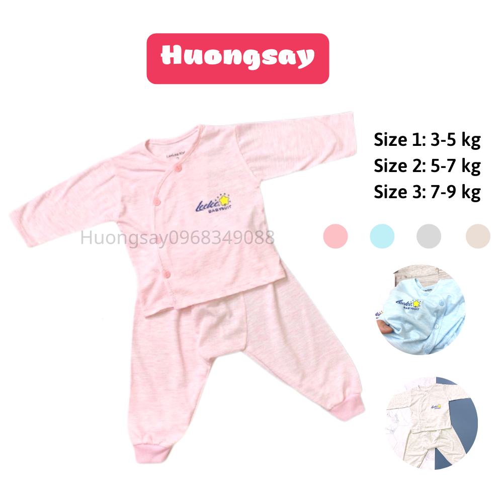 Bộ quần áo dài tay LeeLee babysuit cho bé