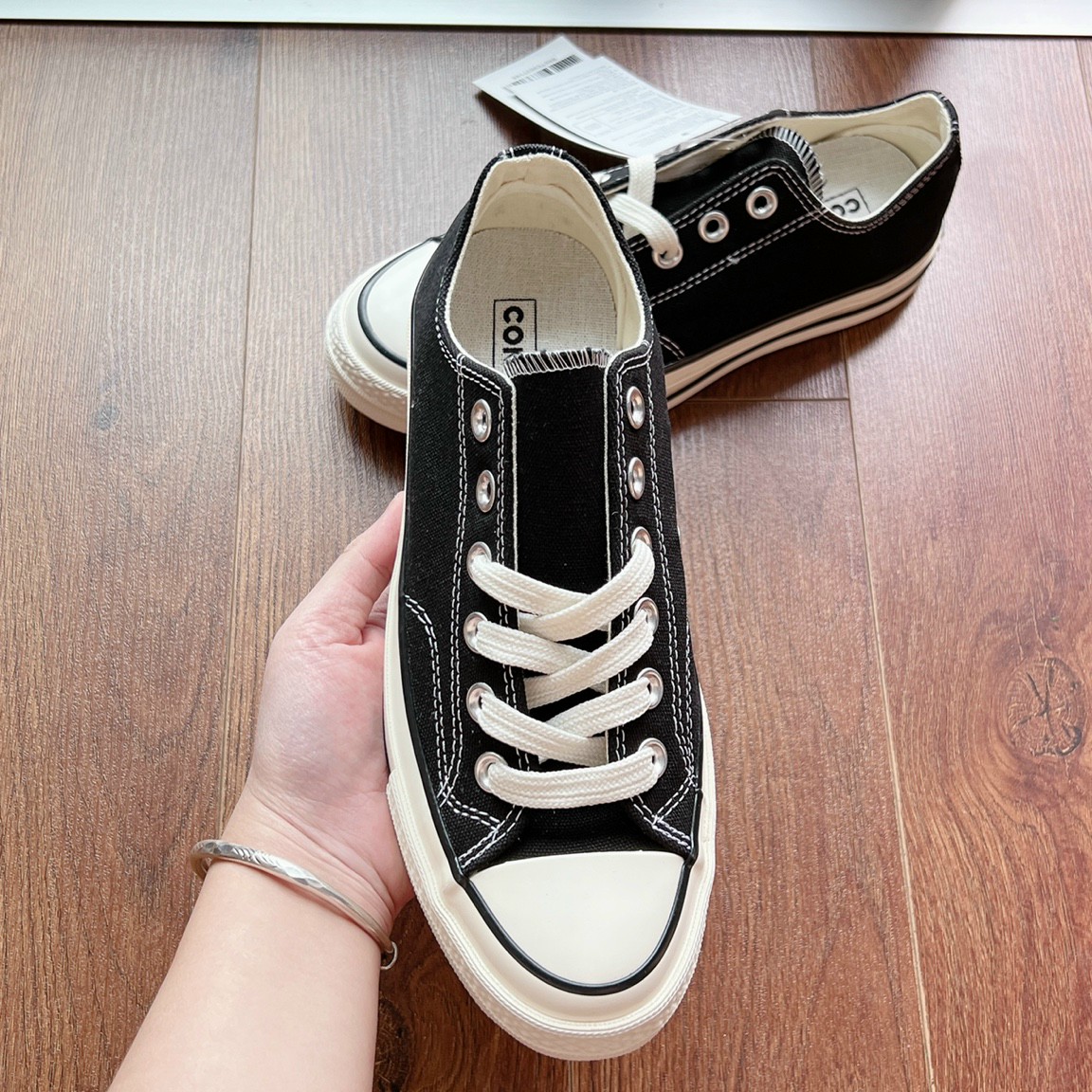 Giày Converse Chuck Taylor All Star 1970s Low Top ( full hộp + bill + nước lau giày) (kèm ảnh thật)