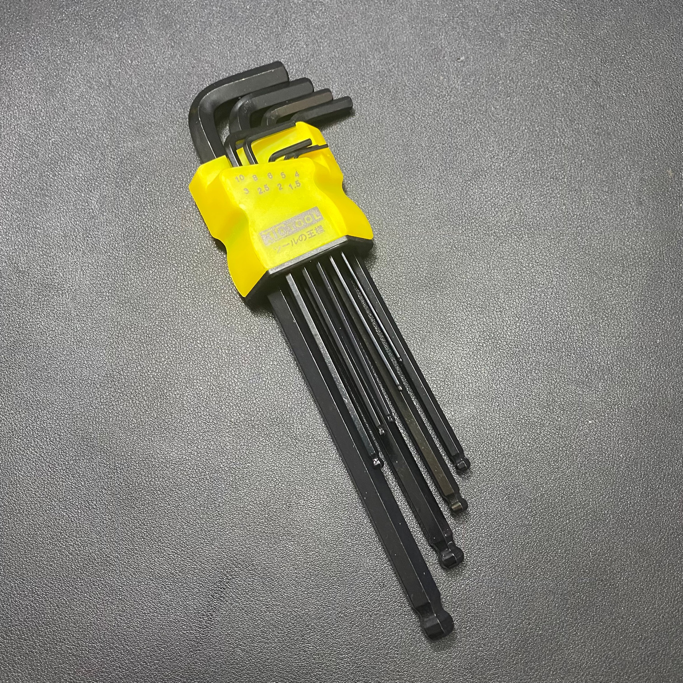 BỘ LỤC GIÁC 9 CÂY HỆ MÉT1.5-10MM KIOTOOL