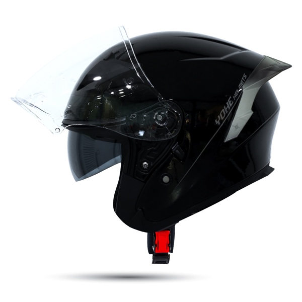 Mũ bảo hiểm 3/4 2 kính YOHE 878 Plus - Nâng cấp đuôi gió - BIKER 176 - Mũ bảo hiểm & Dầu nhớt Vũng Tàu