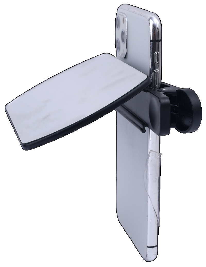【Prime deal】 Camera Reflection Clip Kit Adjustable Reflector Phone Lens Reflecting Selfie Vlog Artifact.