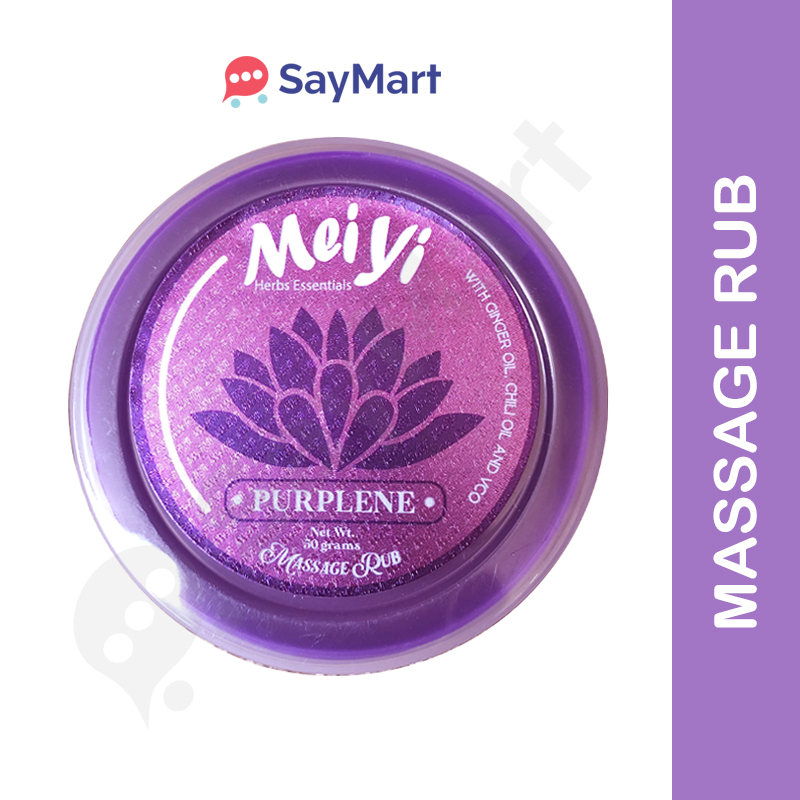Meiyi Herbs Essentials Massage Rub Purplene 50g Lazada PH