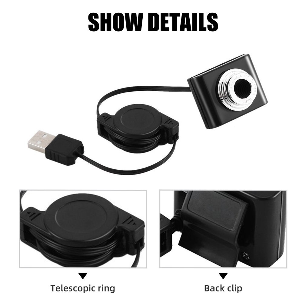 2023 New Mini Webcam High Definition Multiftional Computer Web Cameras Desktop Laptop USB Convenient Computer Accessory 2023new