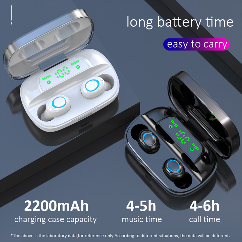 Tecsire S11 Wireless Headset Bluetooth Earbuds TWS Stereo HiFi Tampilan  Daya Tahan Air Dengan Mikrofon | Lazada Indonesia