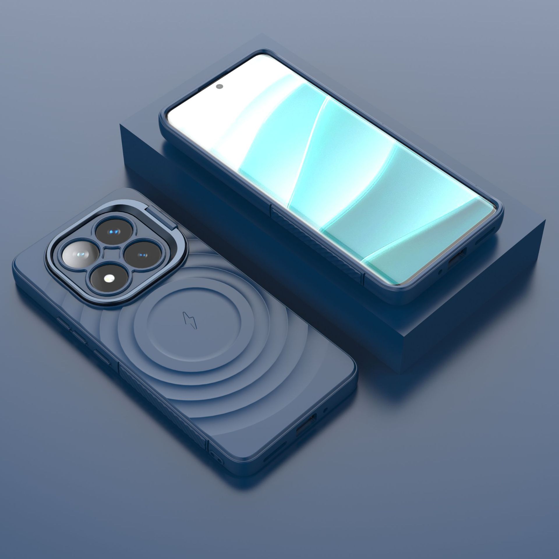 Xiaomi Redmi Note 14  Pro 5G Magnetic Shockproof Phone Case. 