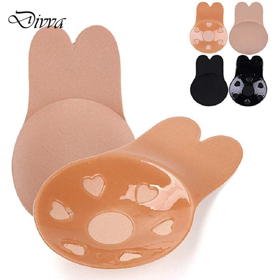 3pairs Silicone Lifting Nipple Cover Reusable Women Invisible Lift
