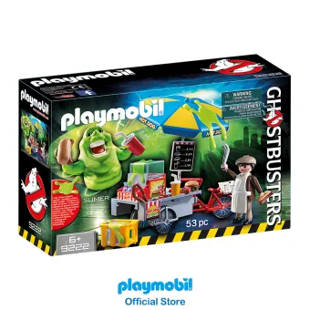 playmobil ghostbusters slimer with hot dog stand