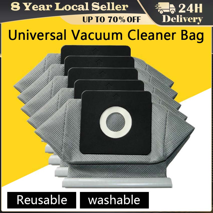 Universal reusable vacuum online cleaner bags