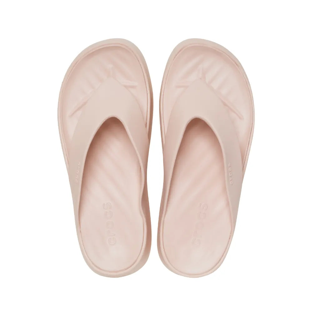 Dép xỏ ngón Nữ Crocs Getaway Platform - Quartz - 209410-6UR