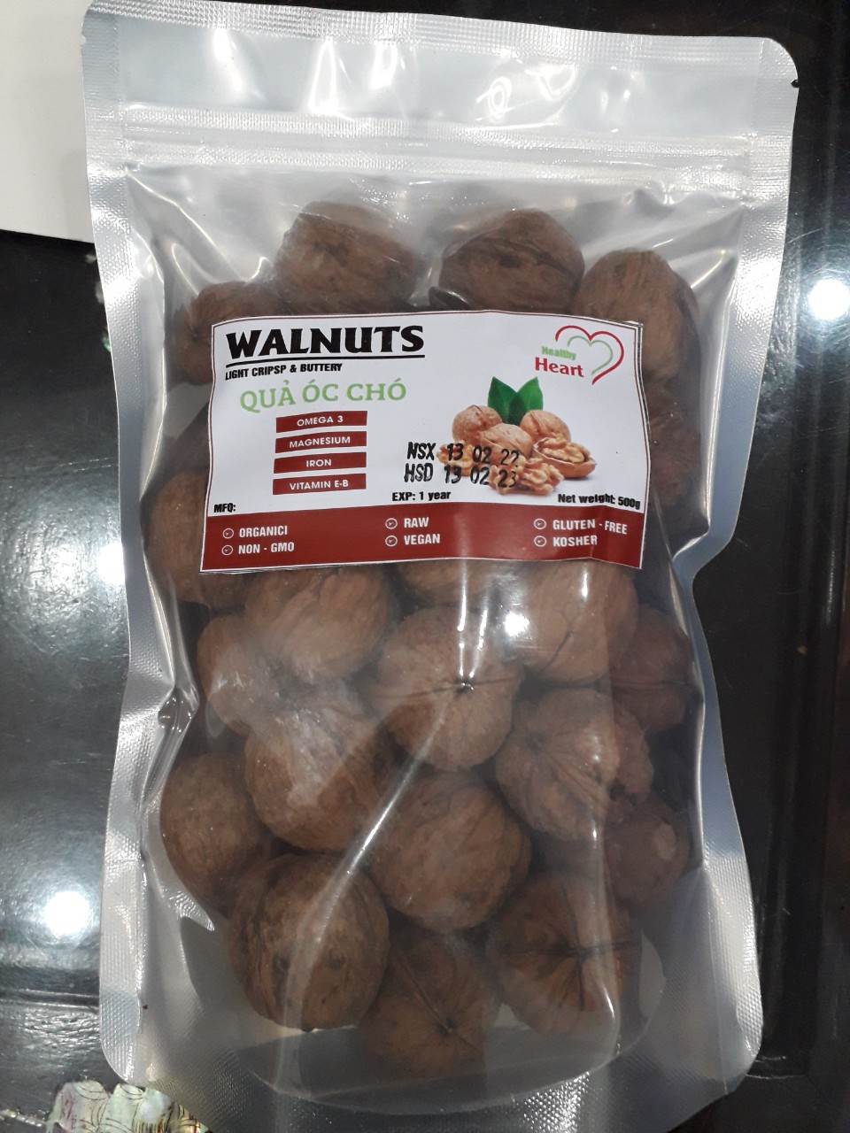 HẠT ÓC CHÓ ĐỎ NHẬP KHẨU 500g
