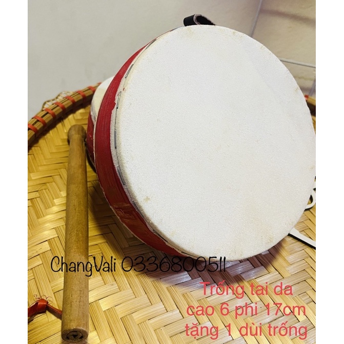 Trống da trâu ,trống múa lân-đồ chơi dân gian cho bé