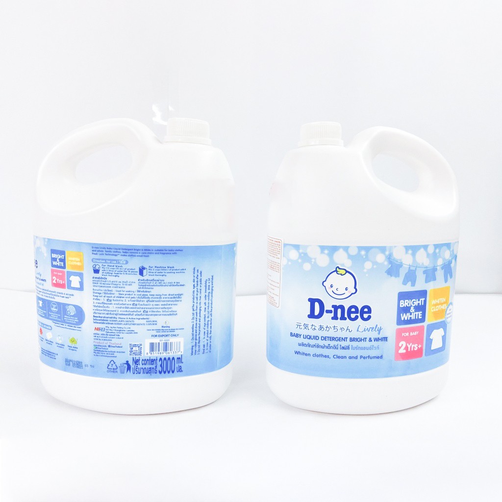 Nước giặt cho bé Dnee Thái Lan 3000ml ( chính hãng)