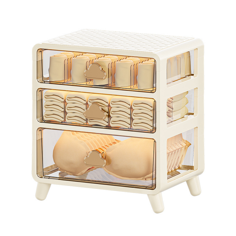Storage box storage box Drawer storage box Household socks storage box Drawer finishing box Frame sorting box