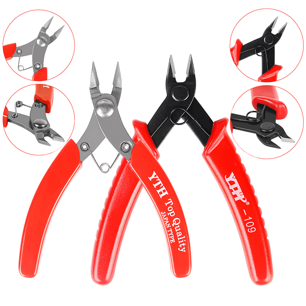 【StyleVoyager】YTH Electrical Wire Cable Cutters Cutting Side Snips ...