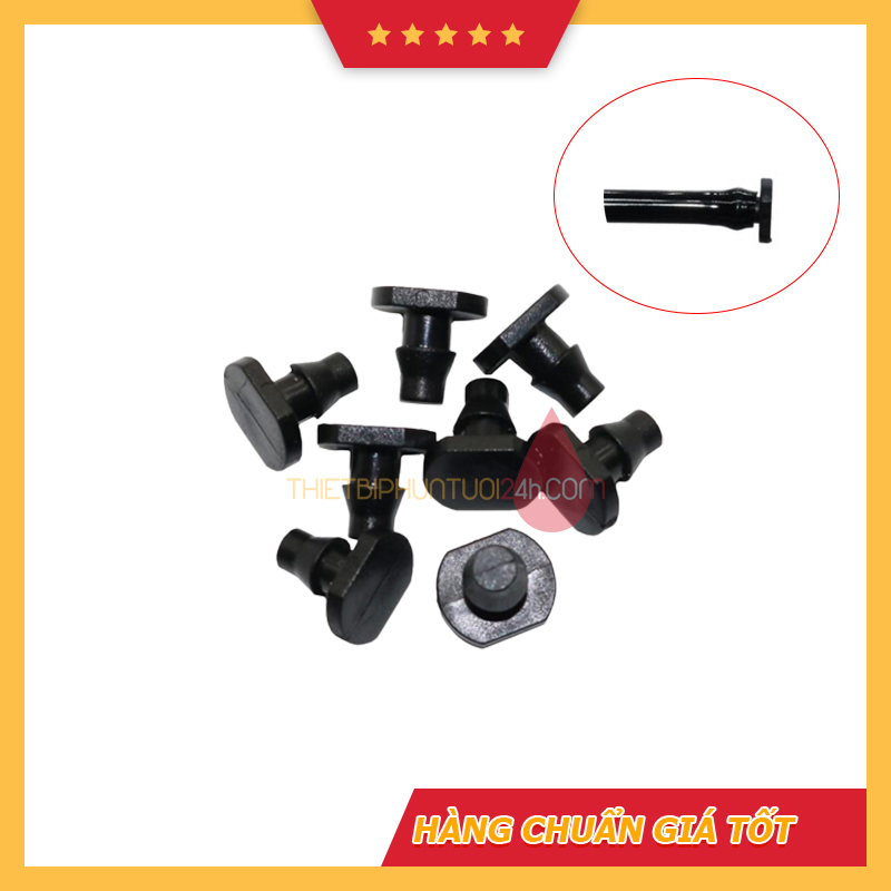Nút Bít , bít đầu, bịt cuối ống LDPE 6mm-6li