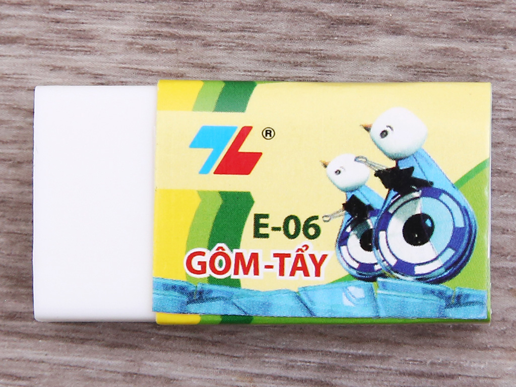 Gôm tẩy Thiên Long E-06