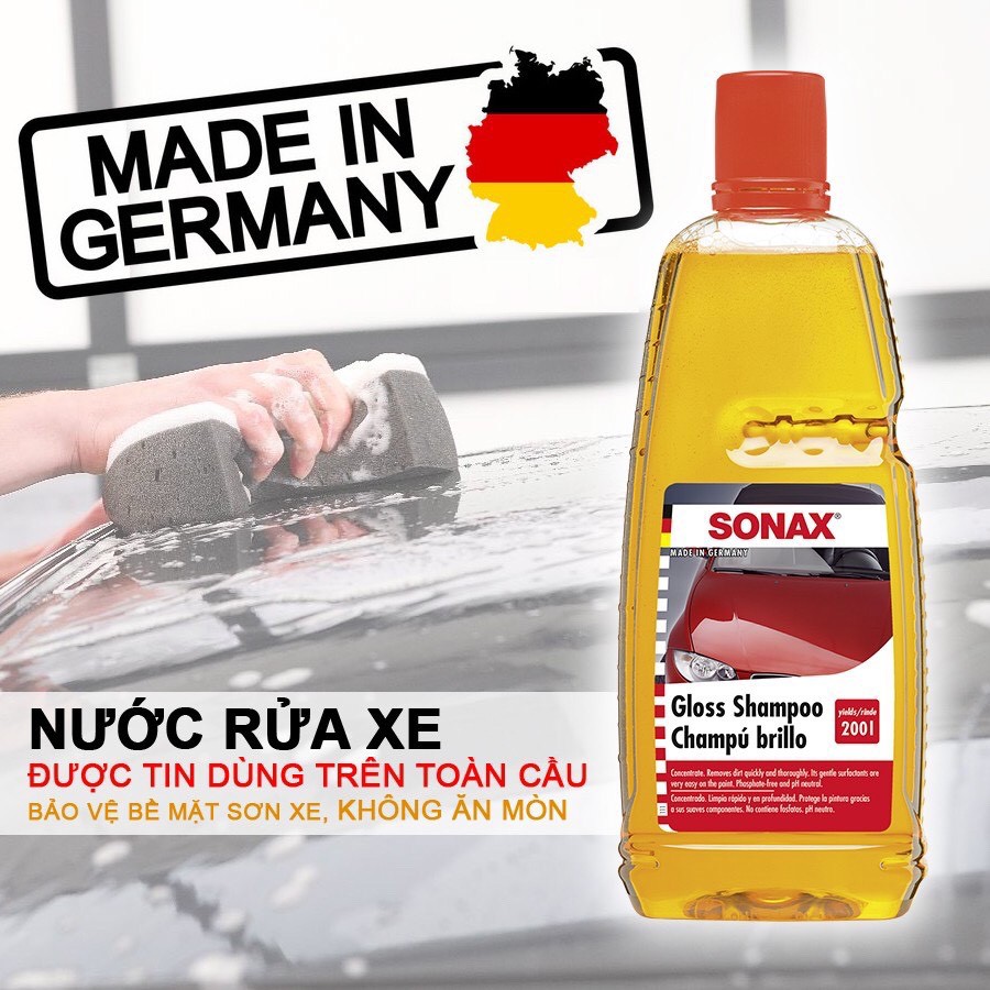 Nước Rửa Xe Sonax Gloss Shampoo