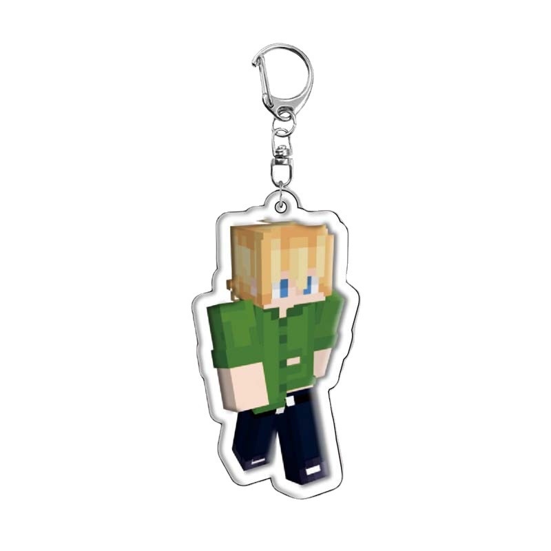 Móc Khóa Đồ Chơi Nhân Vật Game Minecraft